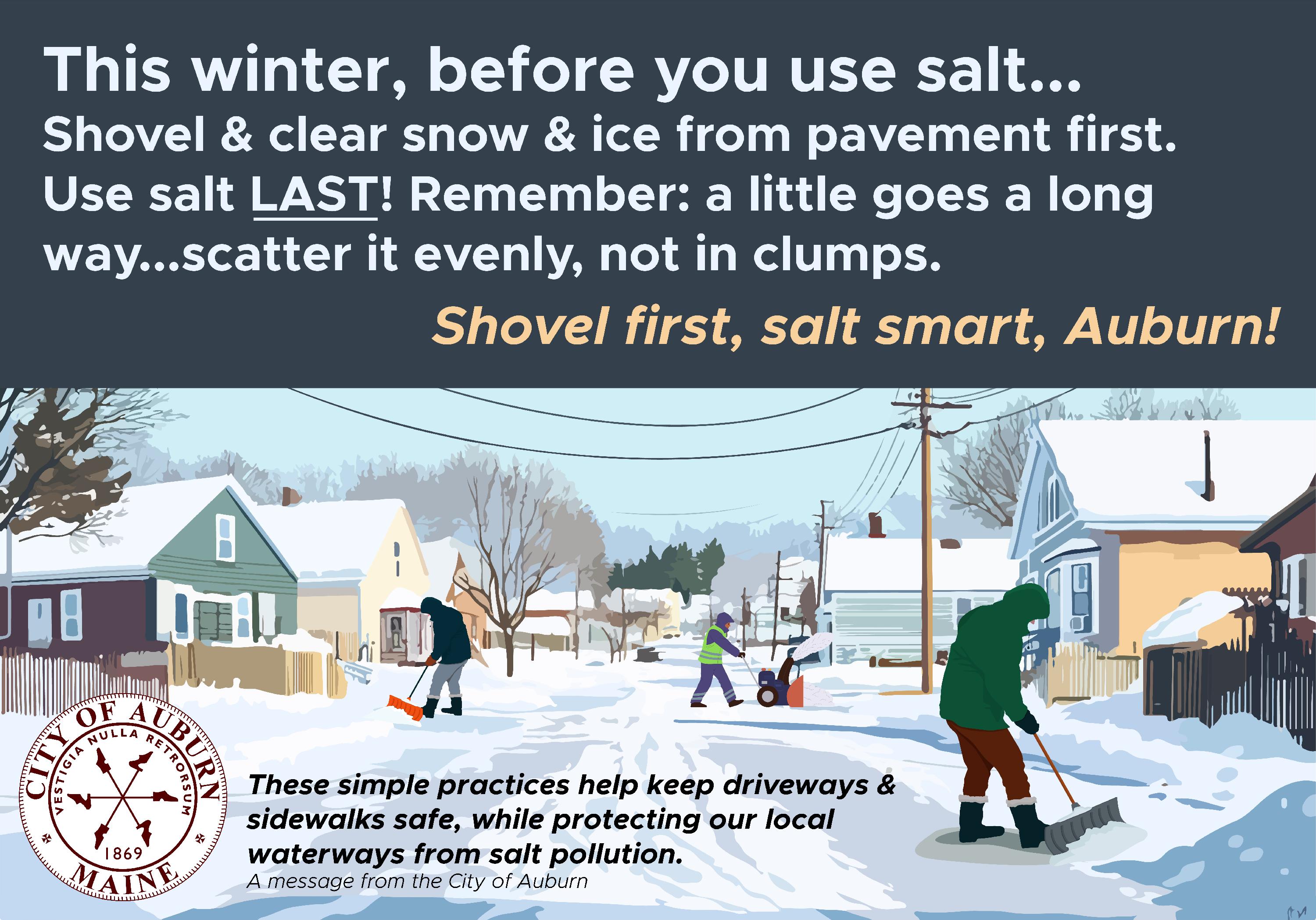 Shovel first salt last 2025